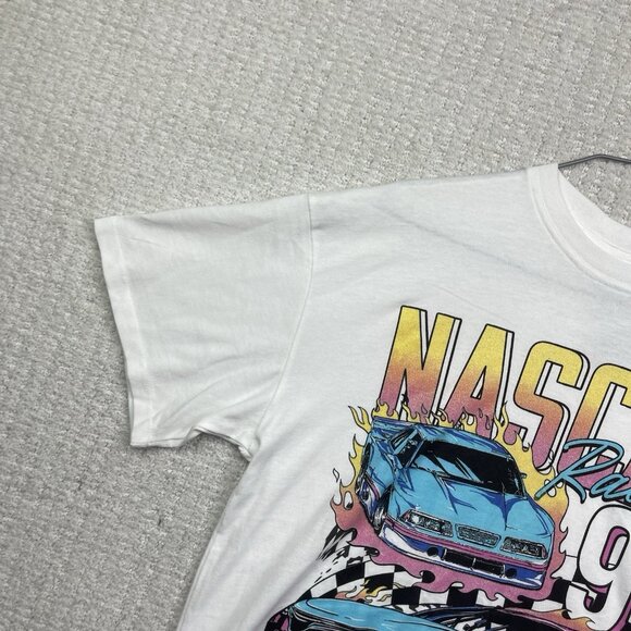 Y2K NASCAR Racing Daytona 500 T-Shirt Size M Racing Car Graphic 90s Style - Picture 4 of 10